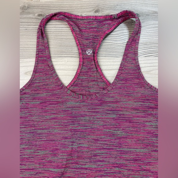 Lululemon Women’s Cool Racerback Tank Top Luon Light - Size 6 - Picture 3 of 6